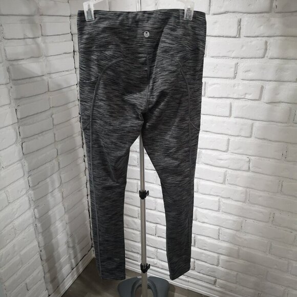 Iuga Ladies Size Large Dark & Light Grey Full Length Leggings - Picture 2 of 11